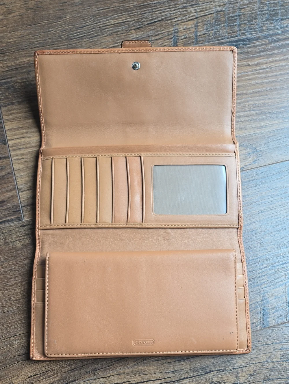 Vintage Coach Soho Signature Buckle Wallet